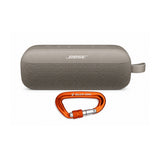 Bose SoundLink Flex Portable Bluetooth Speaker (2nd Generation, Sandstone) Bundle with Carabiner