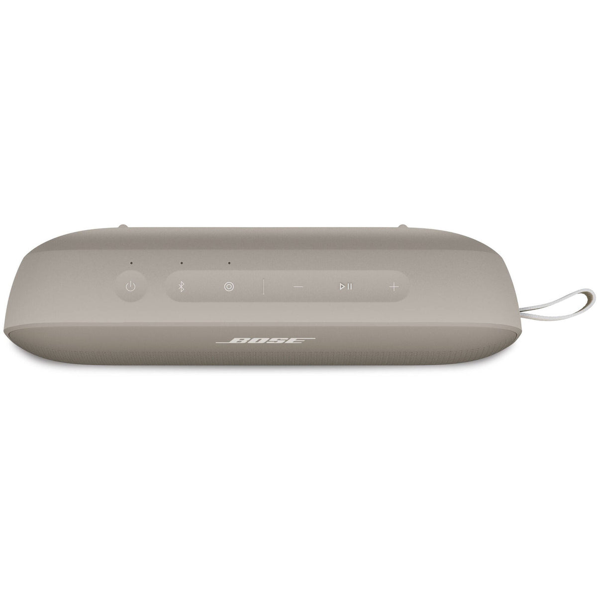 Bose SoundLink Flex Portable Bluetooth Speaker (2nd Generation, Sandstone) Bundle with Carabiner