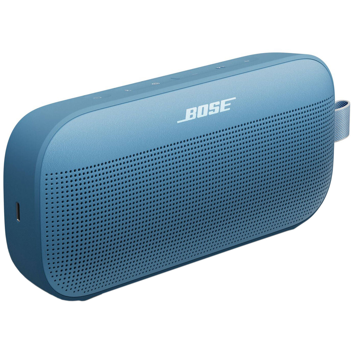 Bose SoundLink Flex Portable Bluetooth Speaker (2nd Generation, Blue Dusk) Bundle with Carabiner