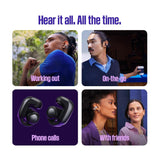 Bose Ultra Open Wireless Earbuds with Immersive Audio and Multi-point Bluetooth (Driftwood Sand)