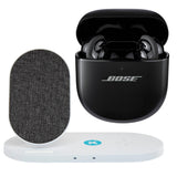 Bose QuietComfort Ultra True Wireless Earbuds 2nd Gen (Black) Bundle with Charging Accessory