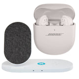 Bose QuietComfort Ultra True Wireless Earbuds 2nd Gen (White Smoke) Bundle with Charging Accessory