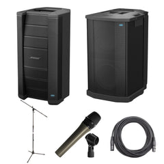 Bose F1 812 Powered Flexible Array Loudspeaker Bundle with Subwoofer and Accessories