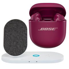 Bose QuietComfort Ultra True Wireless Earbuds 2nd Gen (Deep Plum) Bundle with Charging Accessory