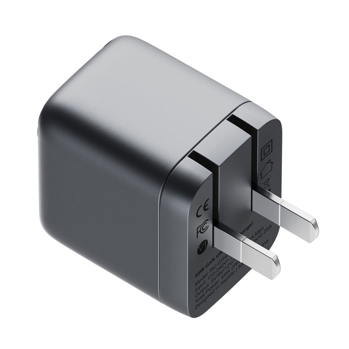 Bose QuietComfort Noise Cancelling Headphones Bundle with 45W Wall Charger (Twilight Blue)