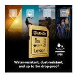 Lexar 1TB ARMOR GOLD UHS-II V60 SDXC Memory Card