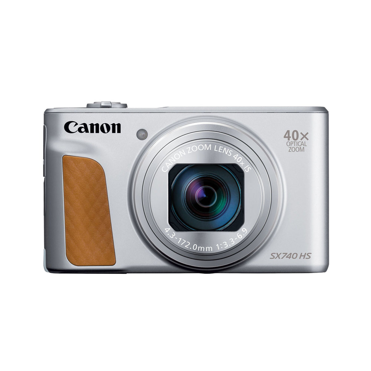 Canon PowerShot SX740 HS 20.3MP Digital Camera with 40x Optical Zoom (Silver - Japan)