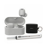 Sony WF-1000XM6 True Wireless Noise Cancelling Earbuds (Platinum Silver) with Case Bundle