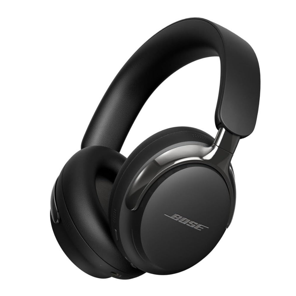 Bose QuietComfort Ultra Wireless Headphones (Black, 2nd Gen) Bundle with MagSafe, Wireless Charger