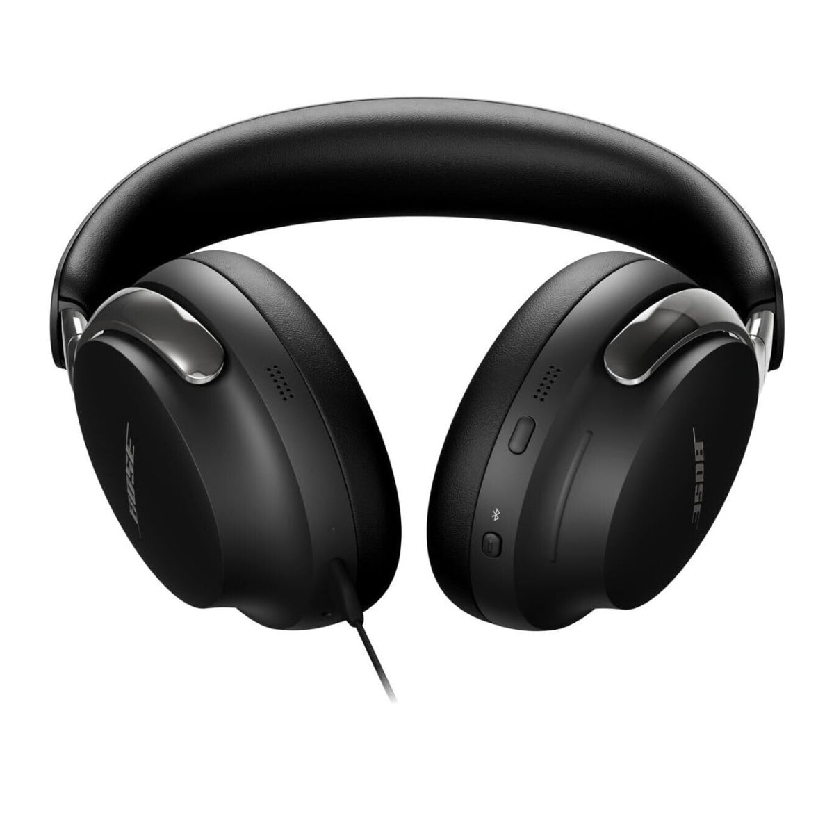 Bose QuietComfort Ultra Wireless Headphones (Black, 2nd Gen) Bundle with MagSafe, Wireless Charger