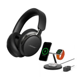 Bose QuietComfort Ultra Wireless Headphones (Black, 2nd Gen) Bundle with MagSafe, Wireless Charger