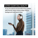 Sony 1000X THE COLLEXION Wireless Headphones Bundle with Belkin 3-in-1 Charging Stand (Platinum)