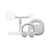 Sony 1000X THE COLLEXION Wireless Headphones Bundle with Belkin 3-in-1 Charging Stand (Platinum)