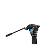 Benro A48FD Classic Aluminum Monopod with S4PRO Fluid Video Head and 3 Leg Base