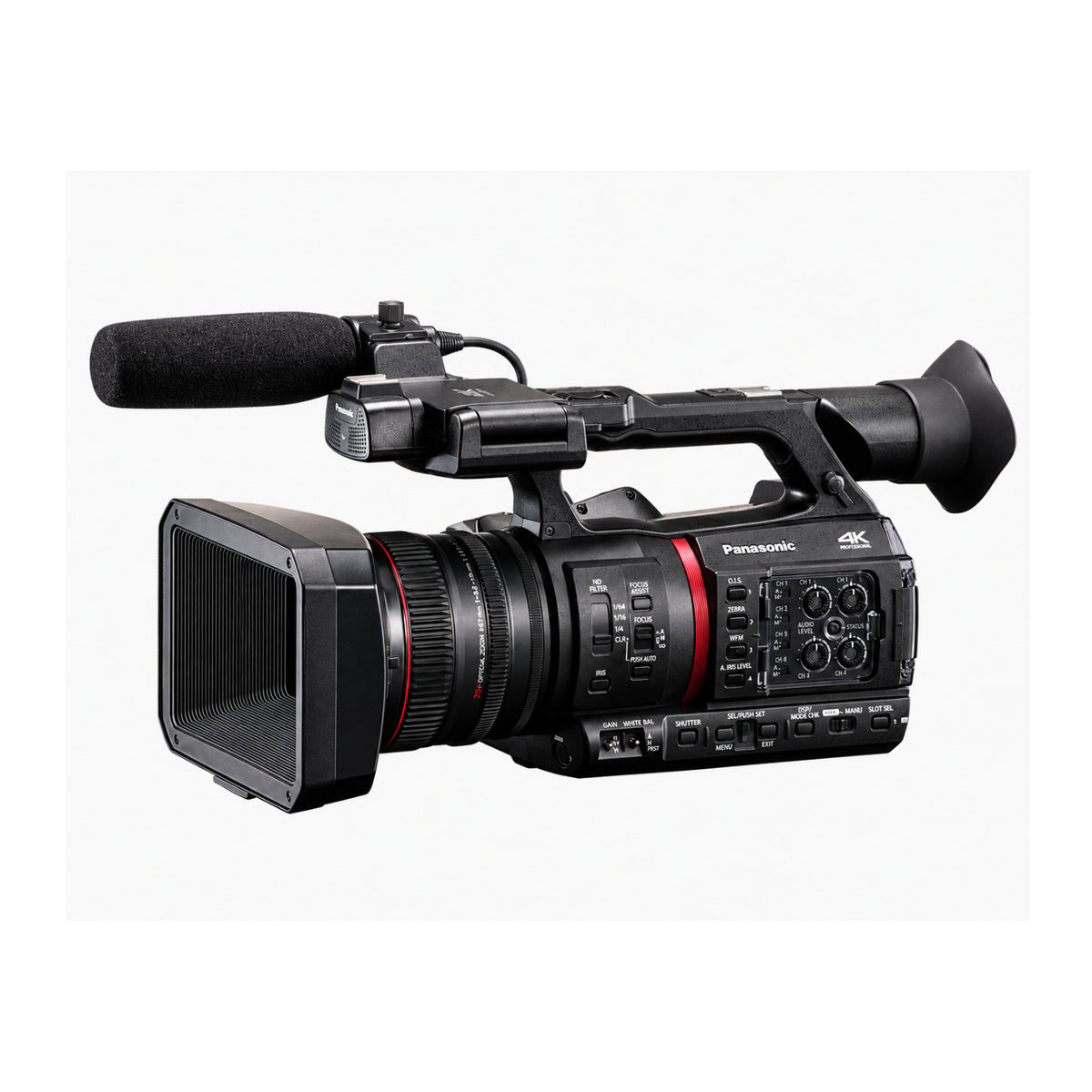 Panasonic AG-CX370 UHD 4K Pro Camcorder with NDI HX2 and Auto-Tracking
