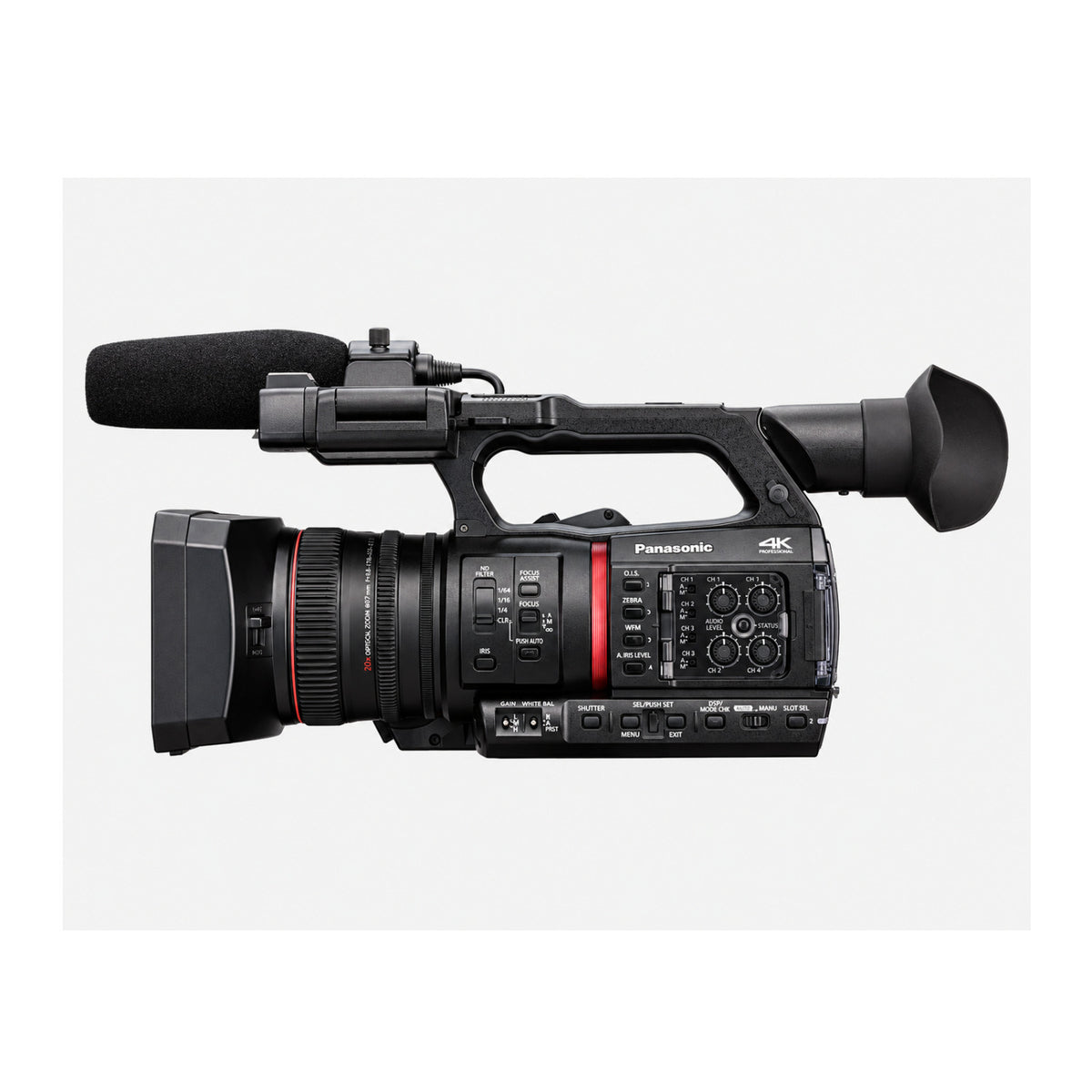 Panasonic AG-CX370 UHD 4K Pro Camcorder with NDI HX2 and Auto-Tracking