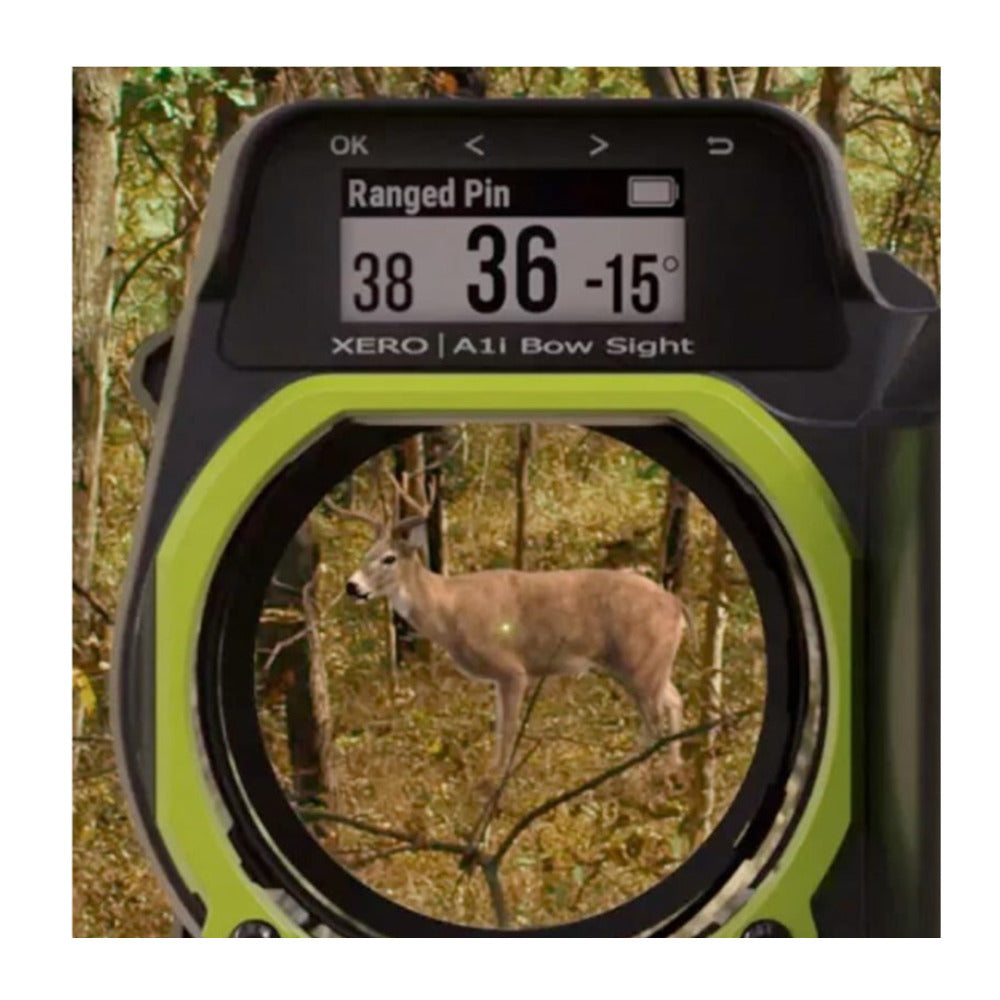 Garmin Xero A1i Pro Auto-Ranging Digital Bow Sight with Micro-adjustable Rail (Left Handed)