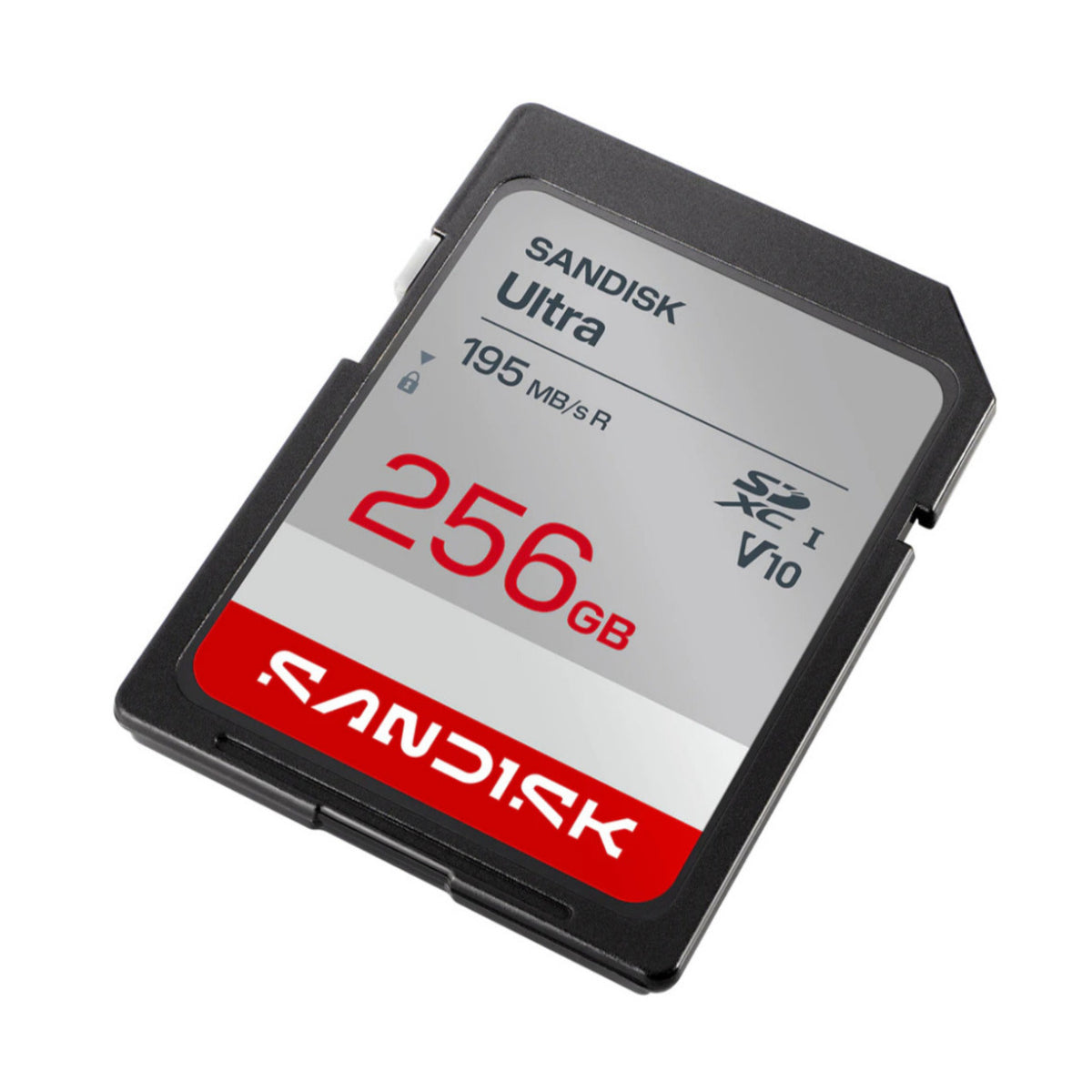 SanDisk Ultra SDSDUVQ-256G-GN6IN 256GB SDXC UHS-I Waterproof Memory Card with 195MB/s Read Speed