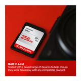 SanDisk Ultra SDSDUVQ-256G-GN6IN 256GB SDXC UHS-I Waterproof Memory Card with 195MB/s Read Speed