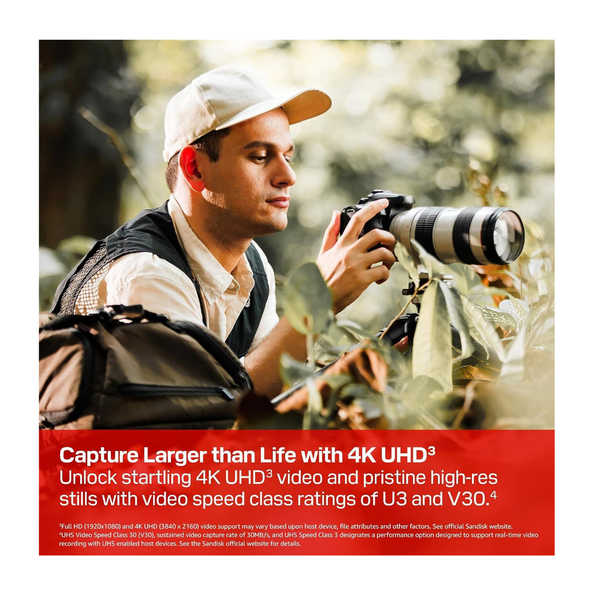 SanDisk Extreme PRO 64GB SDXC UHS-I Memory Card with 200MB/s Read Speed and Waterproof Construction