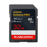 SanDisk Extreme PRO Waterproof 32GB SDHC UHS-I Memory Card with 100MB/s Read and 90MB/s Write Speeds