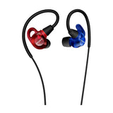 Sony IER-M500 In-Ear Monitor Earphones Bundle with Silicone Replacement Tips 6-Pack (Red and Blue)