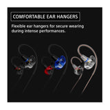 Sony IER-M500 Wired In-Ear Monitor Earphones Bundle with Silicone Replacement Tips 6-Pack (Clear)