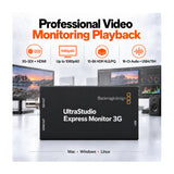 Blackmagic Design UltraStudio Express Monitor 3G Playback Device with High-Definition Video Cables