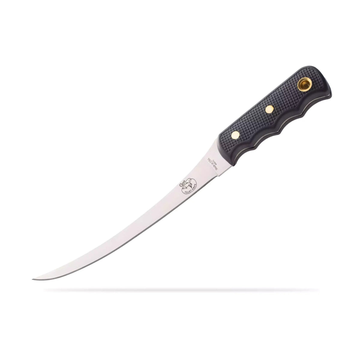 Knives of Alaska Fisherman's 2-Knife Black Suregrip Combo with Coho and Steelheader Knives