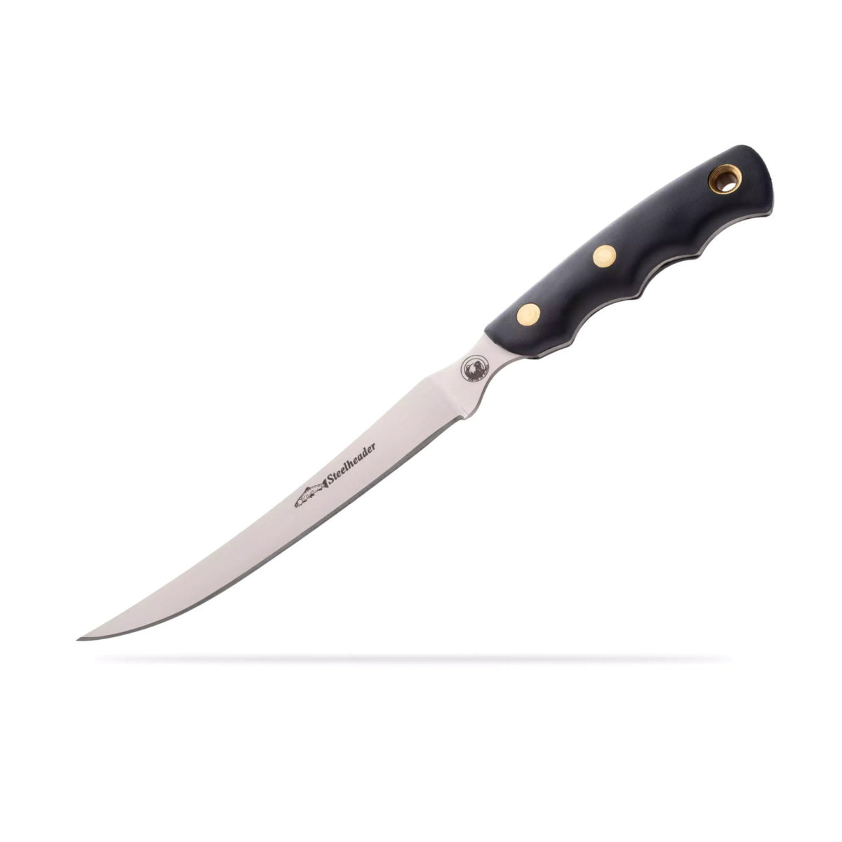 Knives of Alaska Fisherman's 2-Knife Black Suregrip Combo with Coho and Steelheader Knives