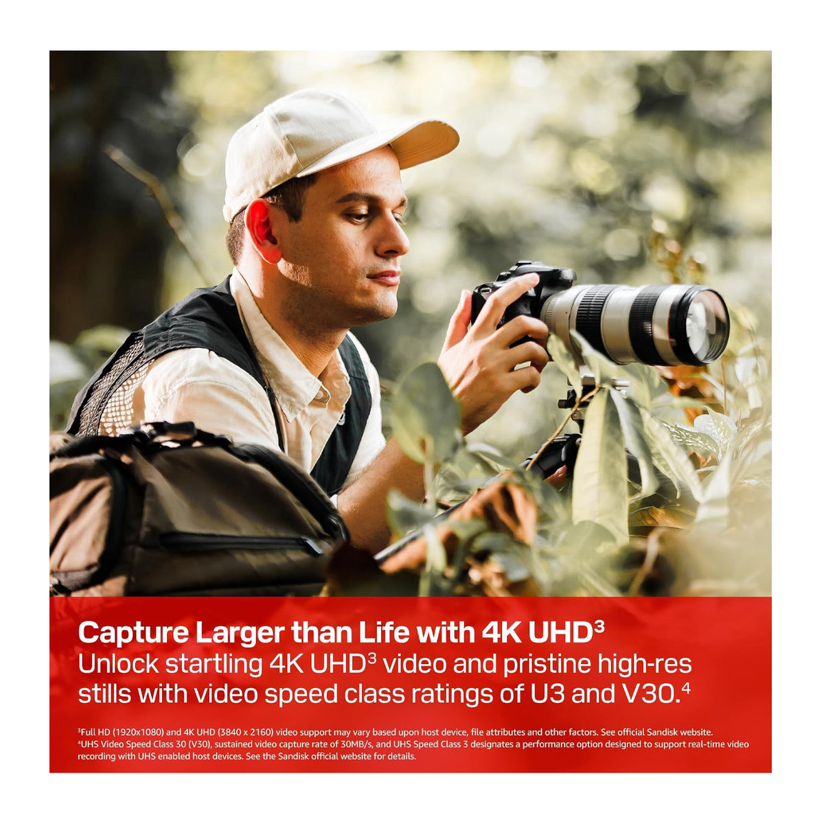 SanDisk Extreme PRO 2TB SDXC UHS-I Waterproof Memory Card with 250MB/s Read and 150MB/s Write Speeds