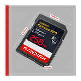 SanDisk Extreme PRO 256GB SDXC UHS-I Memory Card with 250MB/s Read and 170MB/s Write Speeds