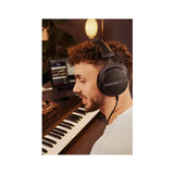 Beyerdynamic DT 990 PRO Open-Back Studio Headphones (Ninja Black, Limited Edition) (Refurbished)