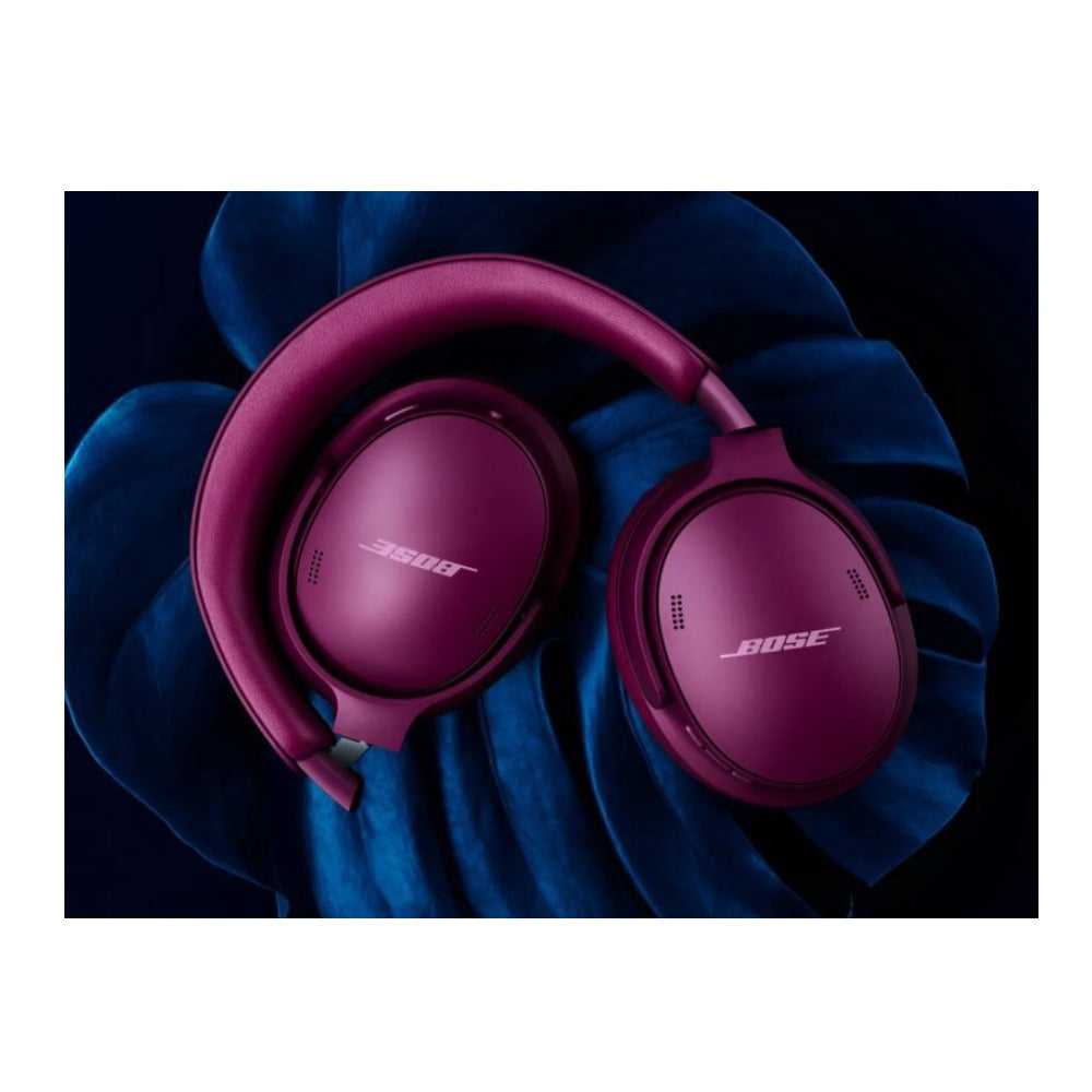Bose QuietComfort 2nd Gen Noise Cancelling Headphones (Rosewood Mauve) with Accessory