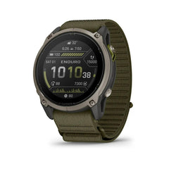 Garmin Enduro 4 Solar 51mm GPS Smartwatch (Titanium/ Dark Olive)