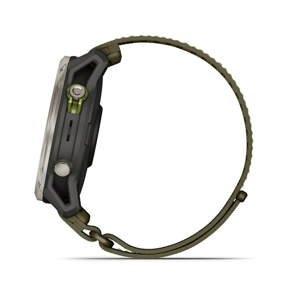 Garmin Enduro 4 Solar 51mm GPS Smartwatch (Titanium/ Dark Olive)