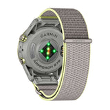 Garmin Approach S72 47mm GPS Golf Watch with Citron Titanium Bezel and AMOLED Display (Silver)