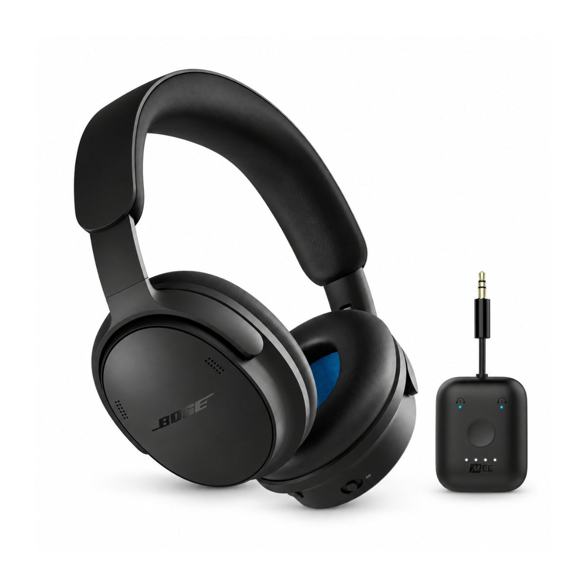 Bose QuietComfort 2nd Gen Noise Cancelling Bluetooth Headphones (Black) with Accessory