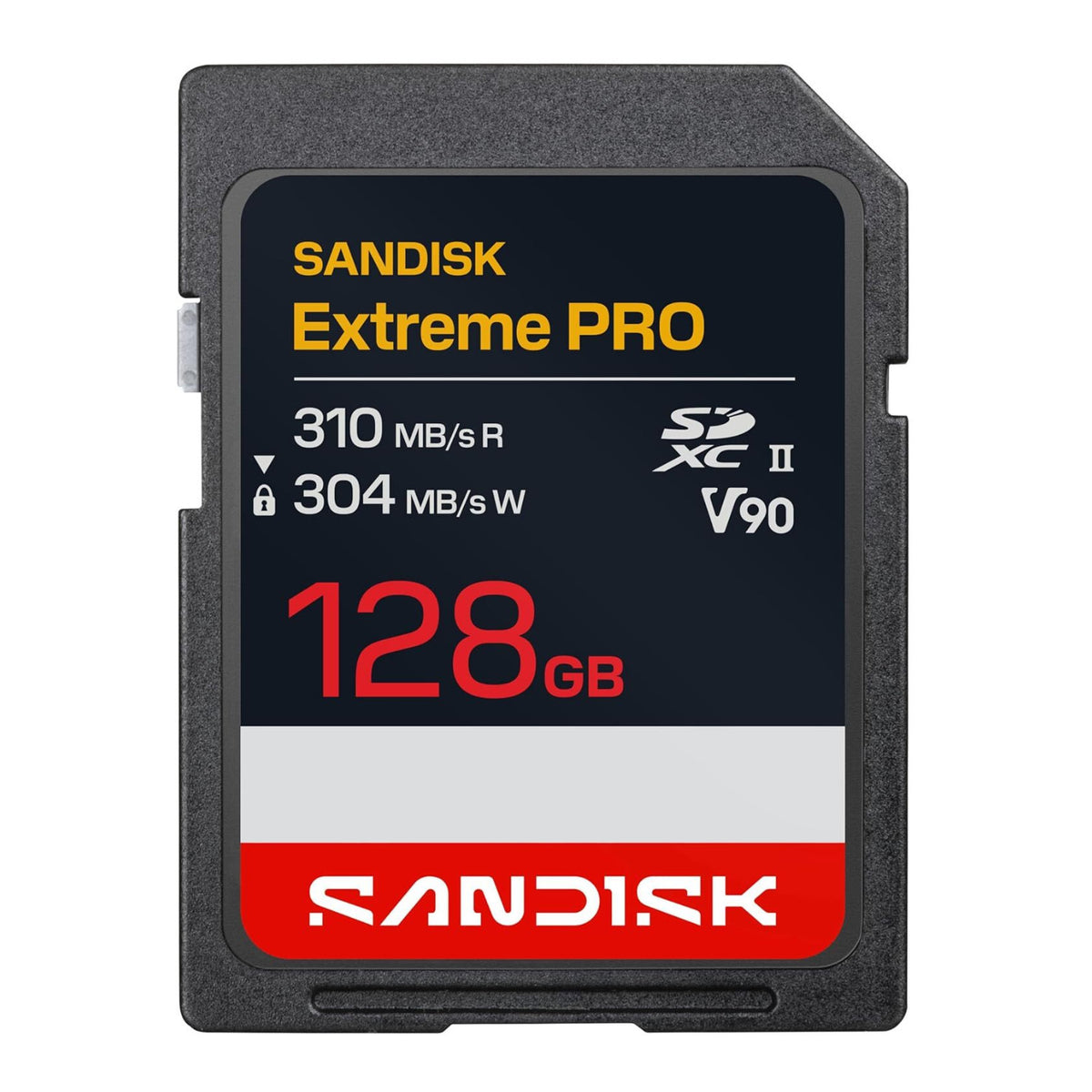 SanDisk Extreme PRO 128GB UHS-II V90 SDXC Memory Card Bundle with Koah 40 Slot Memory Card Case