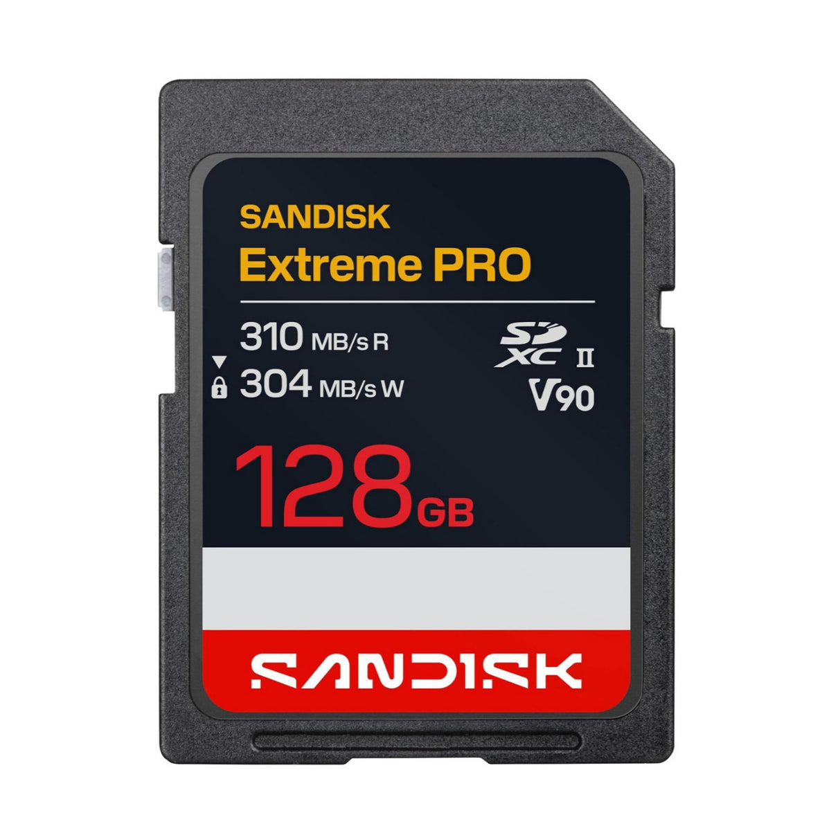 SanDisk Extreme PRO 128GB UHS-II V90 SDXC Memory Card Bundle with Koah Memory Card Case (2-Pack)