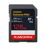 SanDisk Extreme PRO 128GB UHS-II V90 SDXC Memory Card Bundle with Koah Memory Card Case (2-Pack)