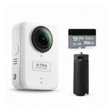 Xtra Sphra360 Action Camera Bundle with Mini 2-in-1 Tripod and 256GB MicroSD Card