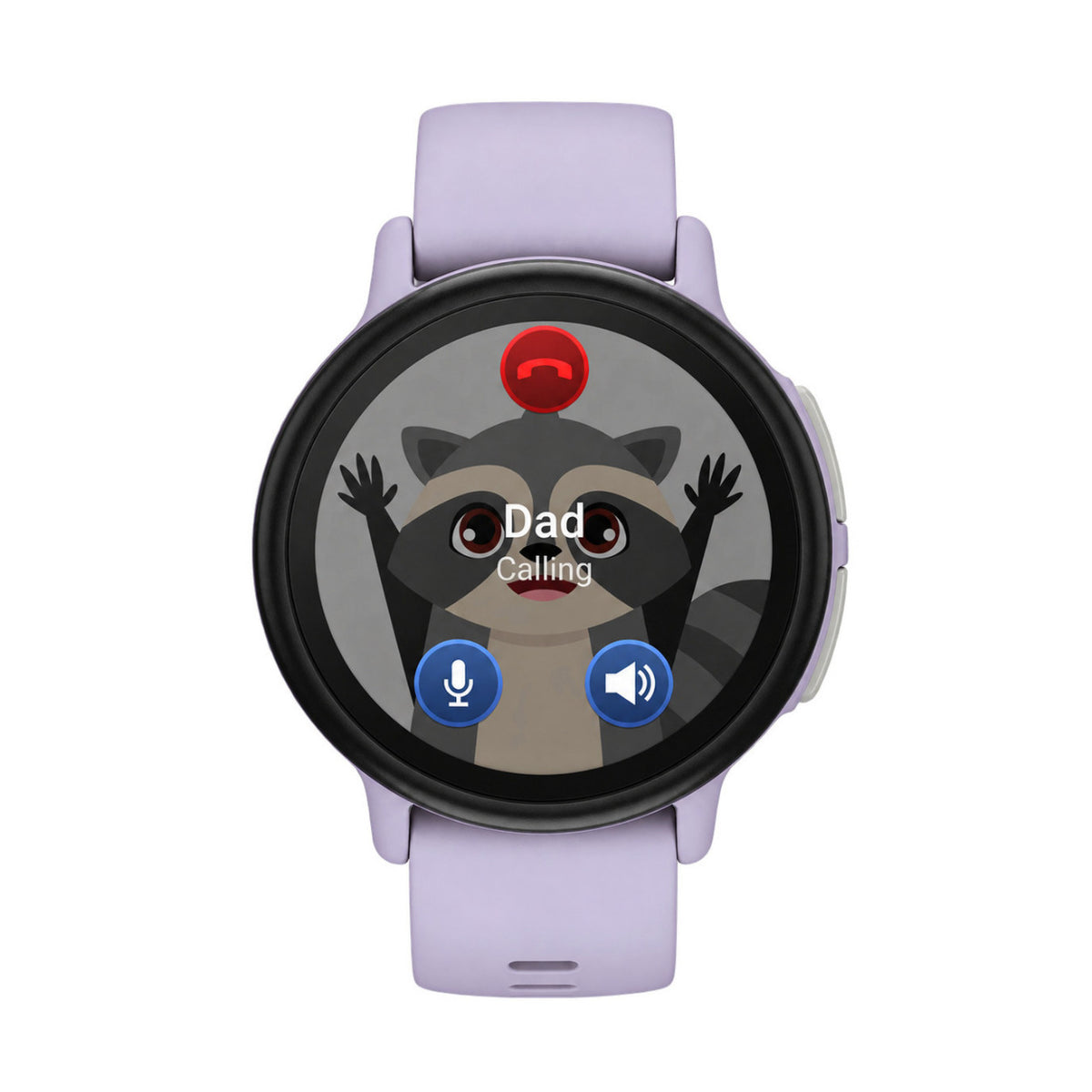 Garmin Bounce 2 Kids LTE GPS Smartwatch with Location Tracking and School Mode (Light Purple)