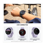 Garmin Bounce 2 Kids LTE GPS Smartwatch with Location Tracking and School Mode (Light Purple)