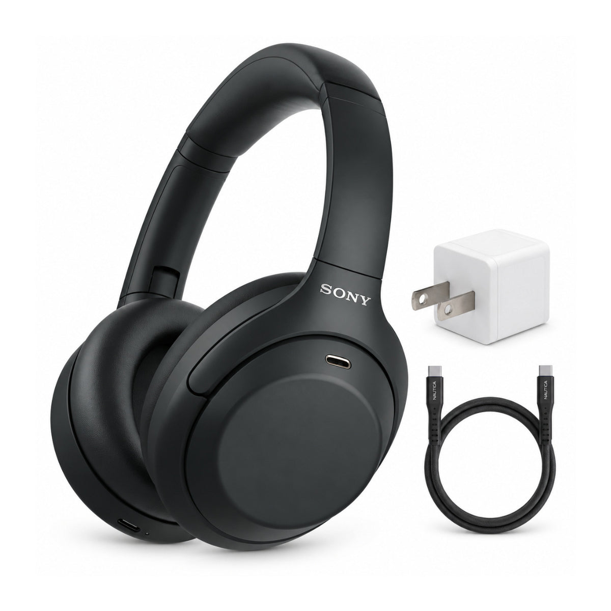 Sony WH-1000XM4C Gen2 Wireless Noise Cancelling Headphones (Black) with Accessories
