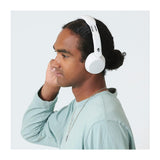 Skullcandy Icon 180 Wireless On-Ear Headphones with 50-Hour Battery and Multi-point Pairing (Bone)