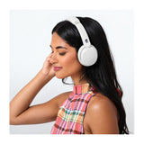 Skullcandy Icon 180 Wireless On-Ear Headphones with 50-Hour Battery and Multi-point Pairing (Bone)