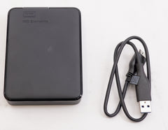 Western Digital WD Elements 6TB Portable External Hard Drive with USB-A cable (Used)