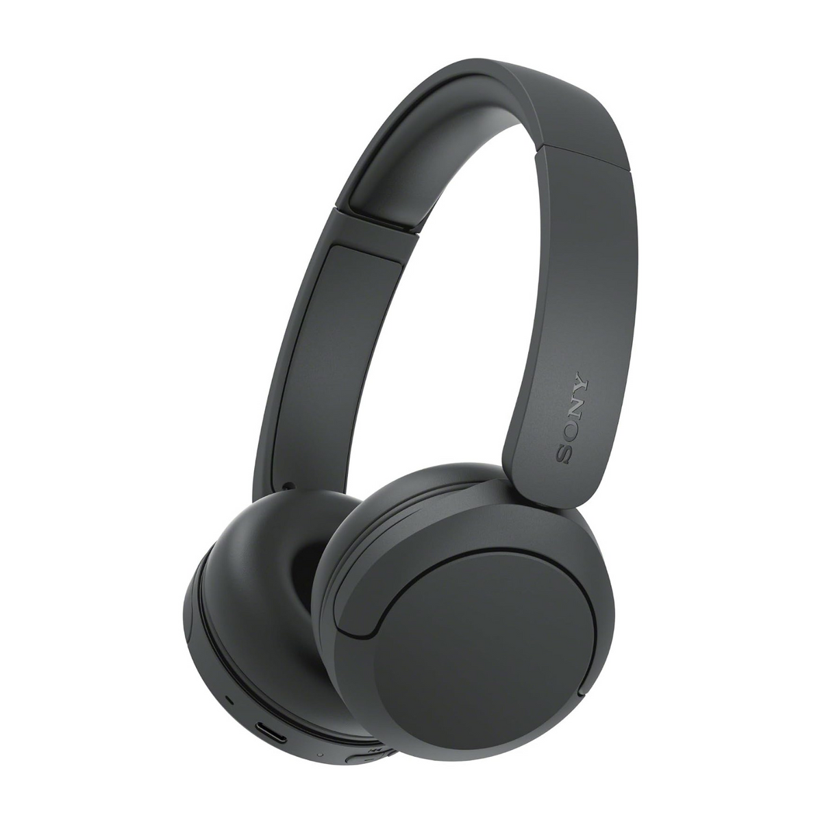 Sony WH-CH530 Wireless Bluetooth On-Ear Headphones Bundle with USB-C Accessory (Black)