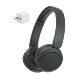 Sony WH-CH530 Wireless Bluetooth On-Ear Headphones Bundle with USB-C Accessory (Black)